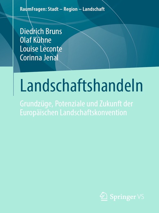 Title details for Landschaftshandeln by Diedrich Bruns - Available